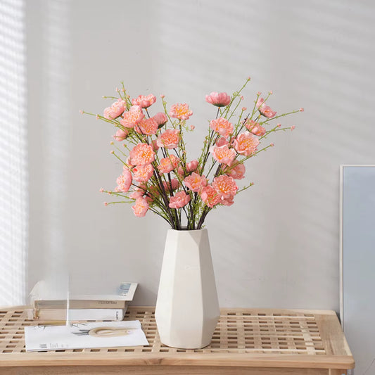 8 Pcs 23.62In Azalea Artificial Flowers Bouquet Foam Flowers Artificial Rhododendron Flowers Fake Flowers for Home